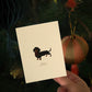 Folded Christmas Card • Le Petit Chien