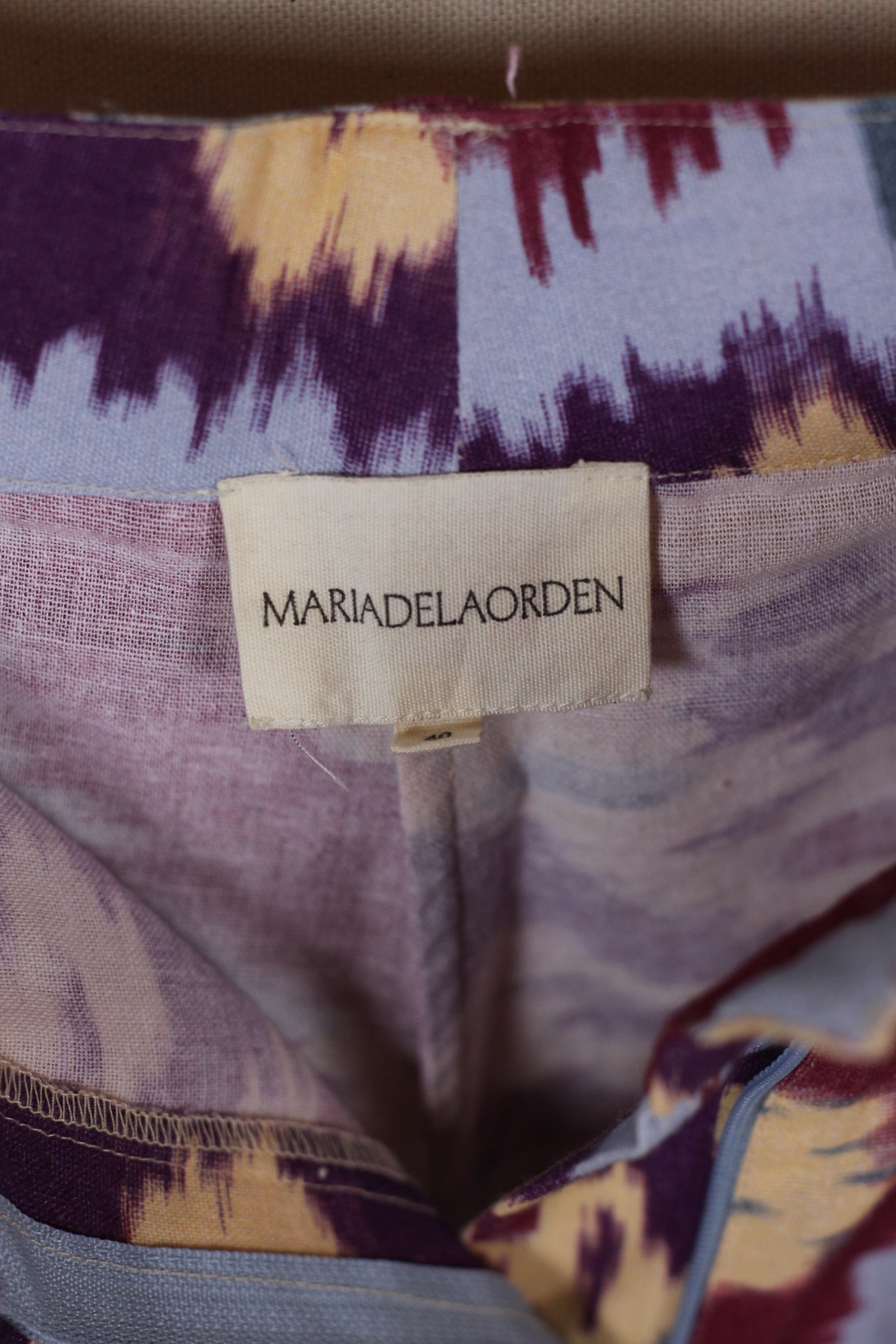 MARIA DE LA ORDEN pantalon ikat