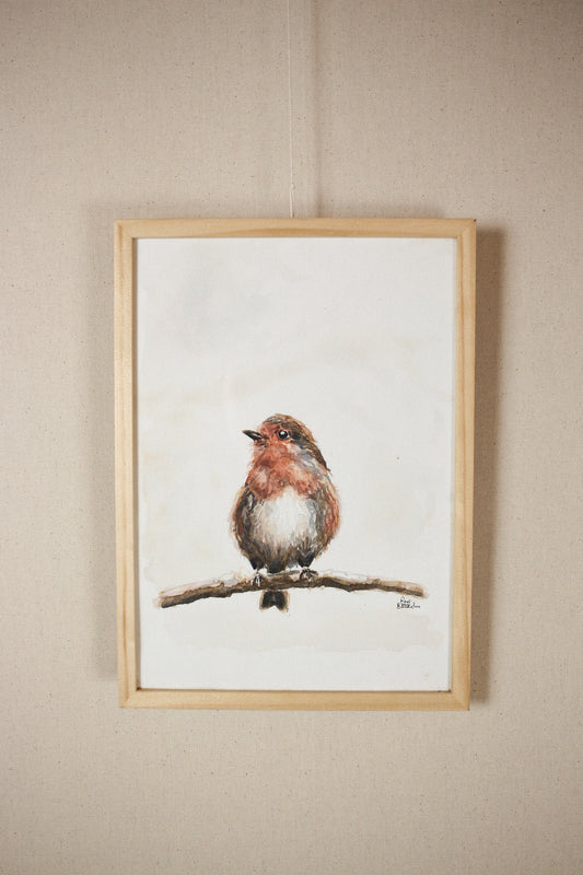 Studio Roos original ART PRINT Robin