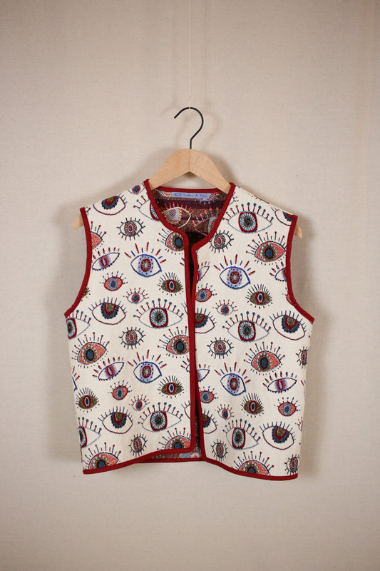 REE gilet "eyes on you"