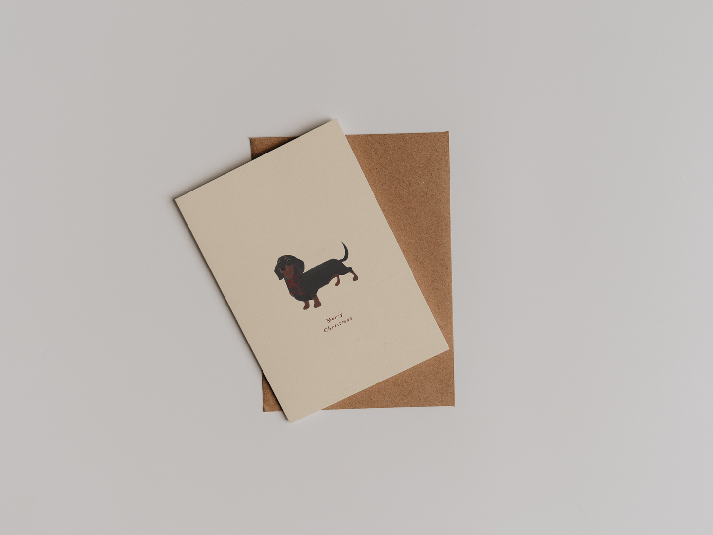 Folded Christmas Card • Le Petit Chien